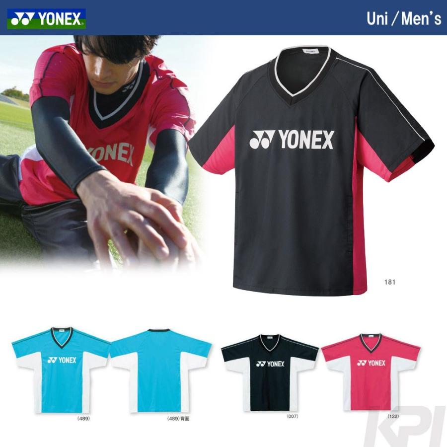 『即日出荷』 YONEX ヨネックス 「Uni 半袖Vブレーカー 30039」スポーツウェア「SSウェア」｜kpi