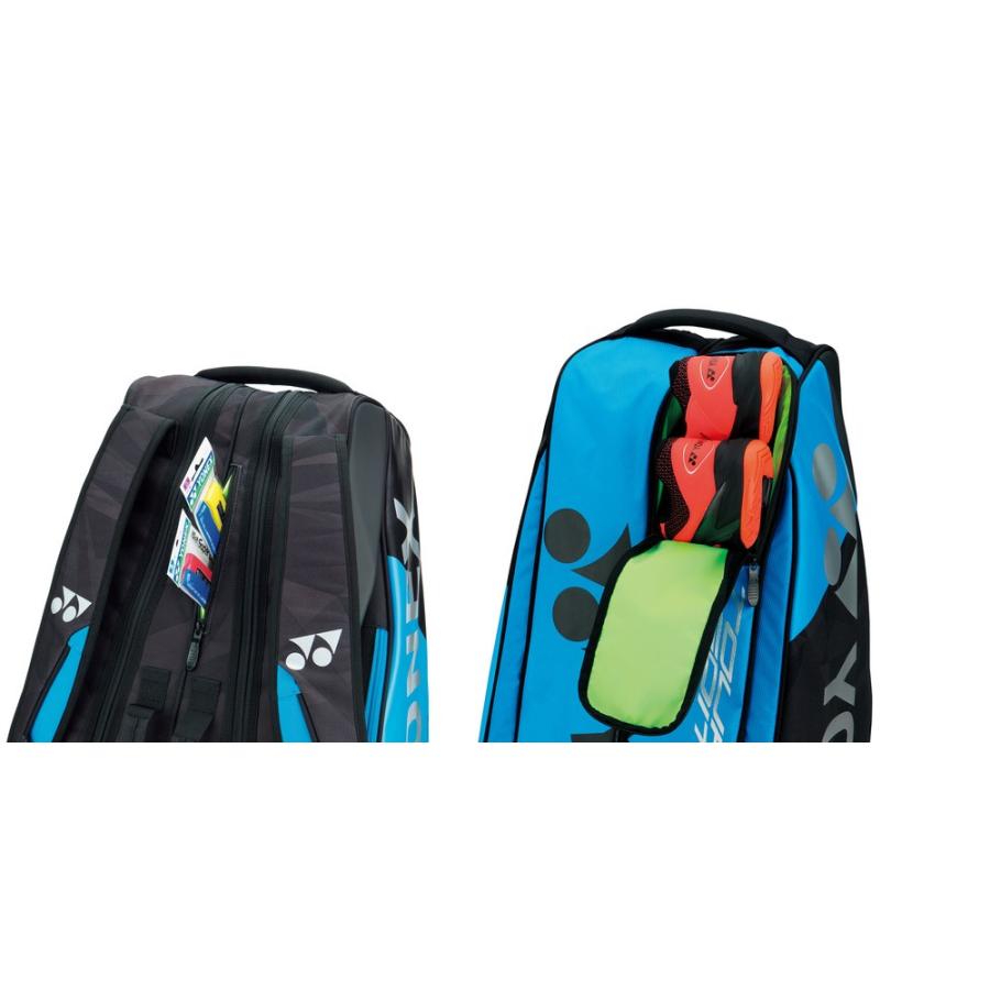 YONEX - ヨネックス ラケットバッグ6 リュックツキ BAG1802R 色 : フレイムレ YONEX - ヨネックス ラケットバッグ6 リュックツキ BAG1802R 色