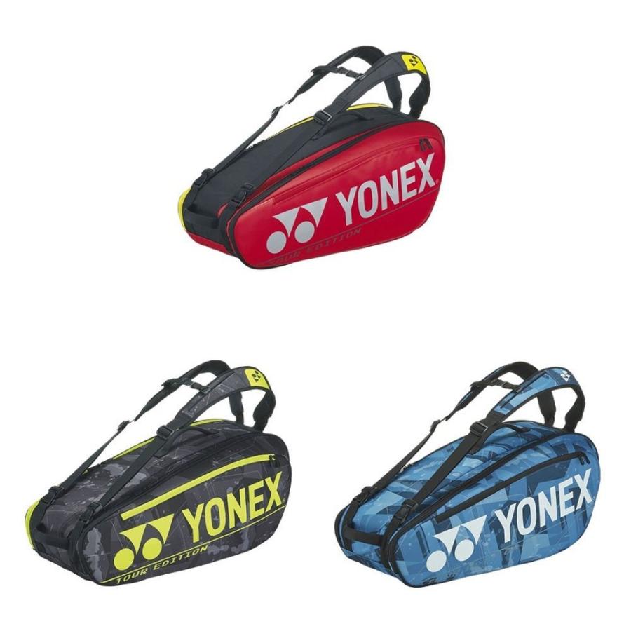 供え ヨネックス 公式ショップ YONEX テニスバッグ ケース BAG2002R-2020 テニス6本用 ラケットバッグ6