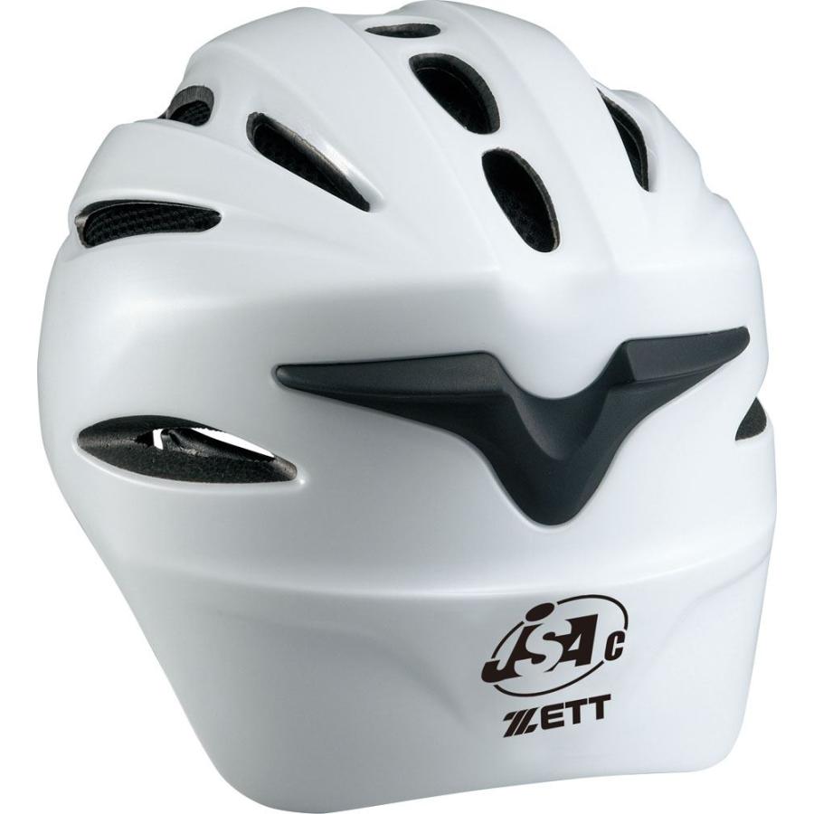 ゼット - ZETT ベイスボール添え物  ホンブルグ帽キャッチャー用安全帽 BHL40S BHL40S-1100