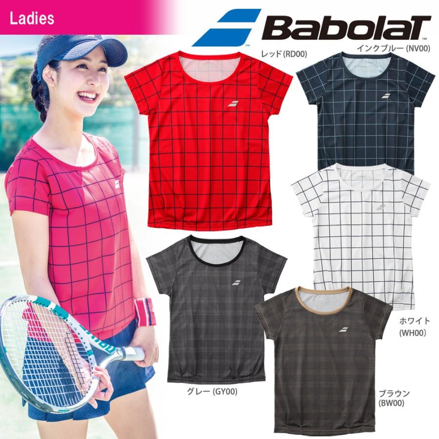 Babolat（バボラ） テニスウェア レディース ショートスリーブシャツ