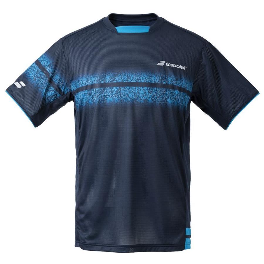 【お値下】新品　タグ付　バボラ　テニス　ゲームシャツ テニスウェア　L Babolat バボラ テニスウェア ユニセックス CLUB SHORT SLEEVE