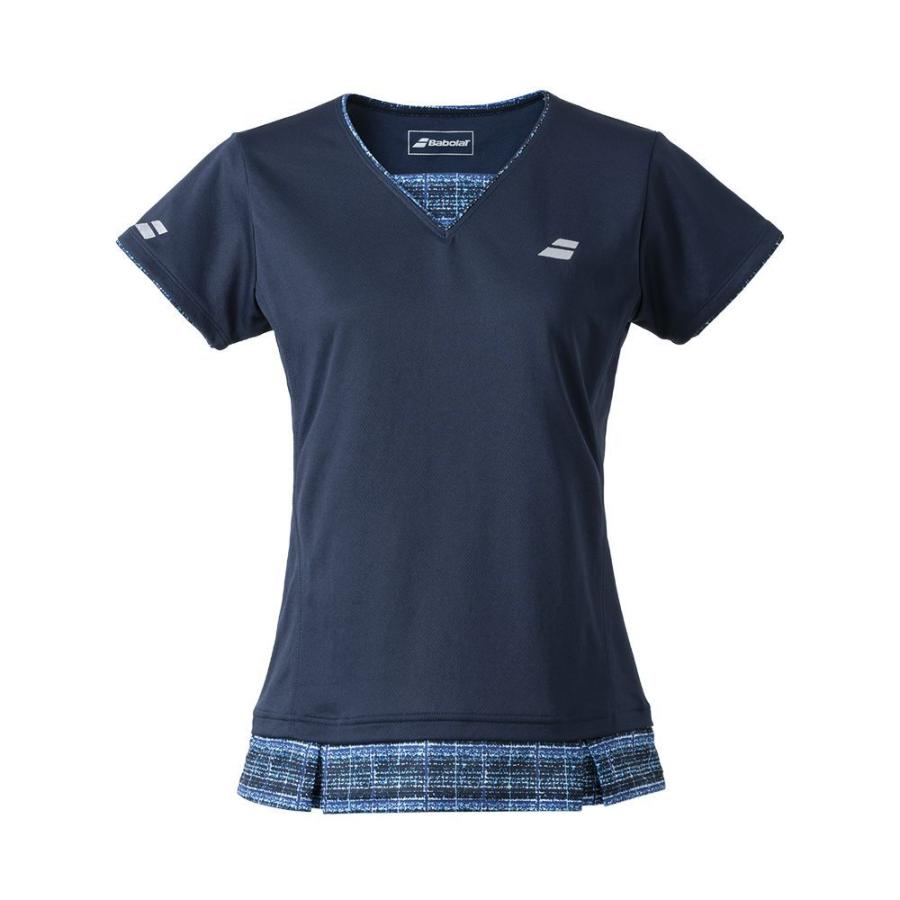 Babolat バボラ テニスウェア レディース PURE SHORT SLEEVE Babolat バボラ テニスウェア レディース PURE SHORT SLEEVE