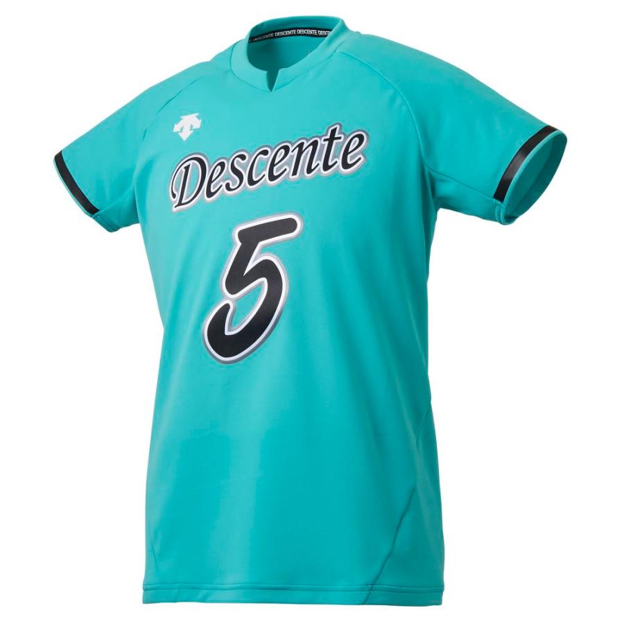 デサント DESCENTE バレーボールウェア ユニセックス 半袖ゲームシャツ DSS-4024 2020SS｜kpi｜08