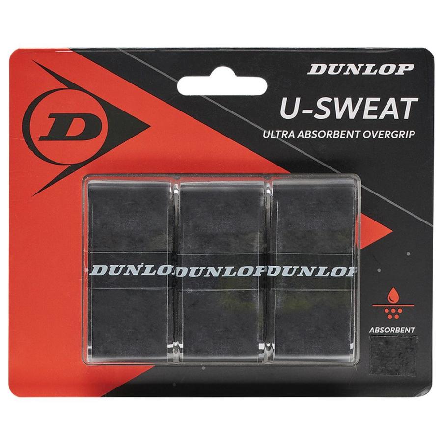 ダンロップ DUNLOP テニスグリップテープ  オーバーグリップドライタイプ U-SWEAT 3本入 DTA-2041 『即日出荷』｜kpi｜05