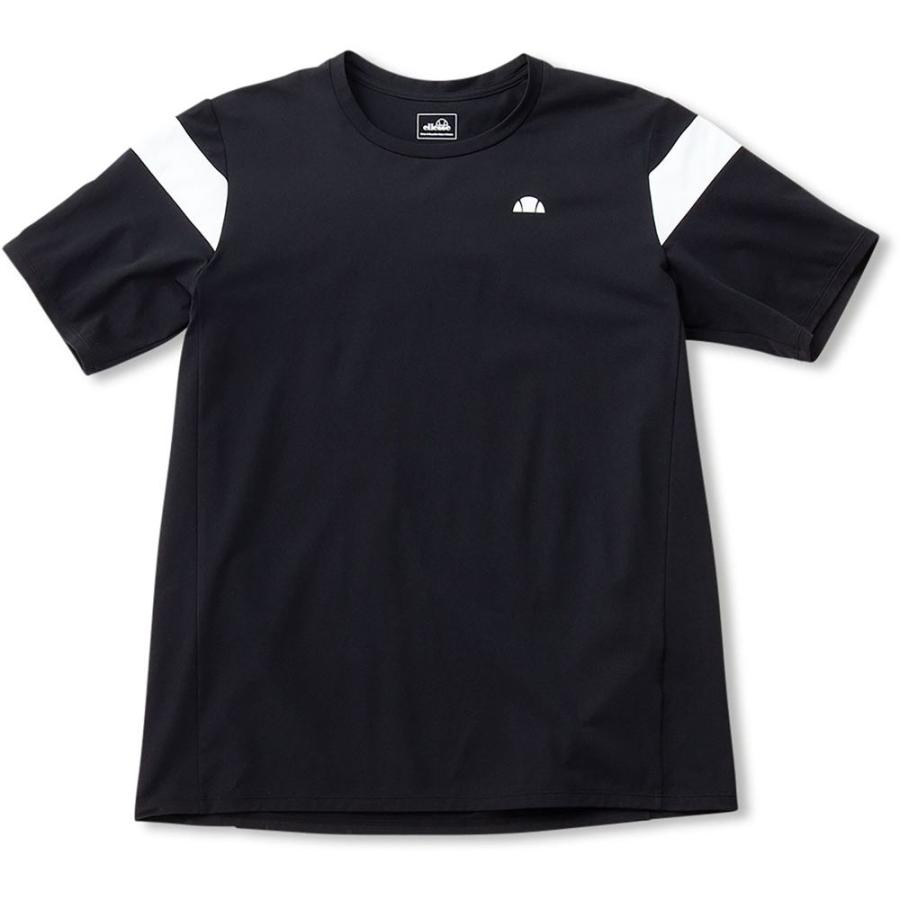 エレッセ Ellesse テニスウェア メンズ Practice Shirrs プラクティスシャツ EM00322 2020FW｜kpi｜04