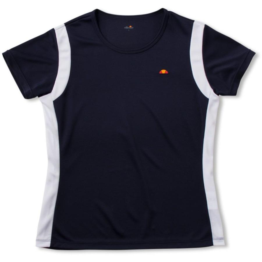 ellesse（エレッセ） テニスウェア レディース S/Sプラクティスクルー