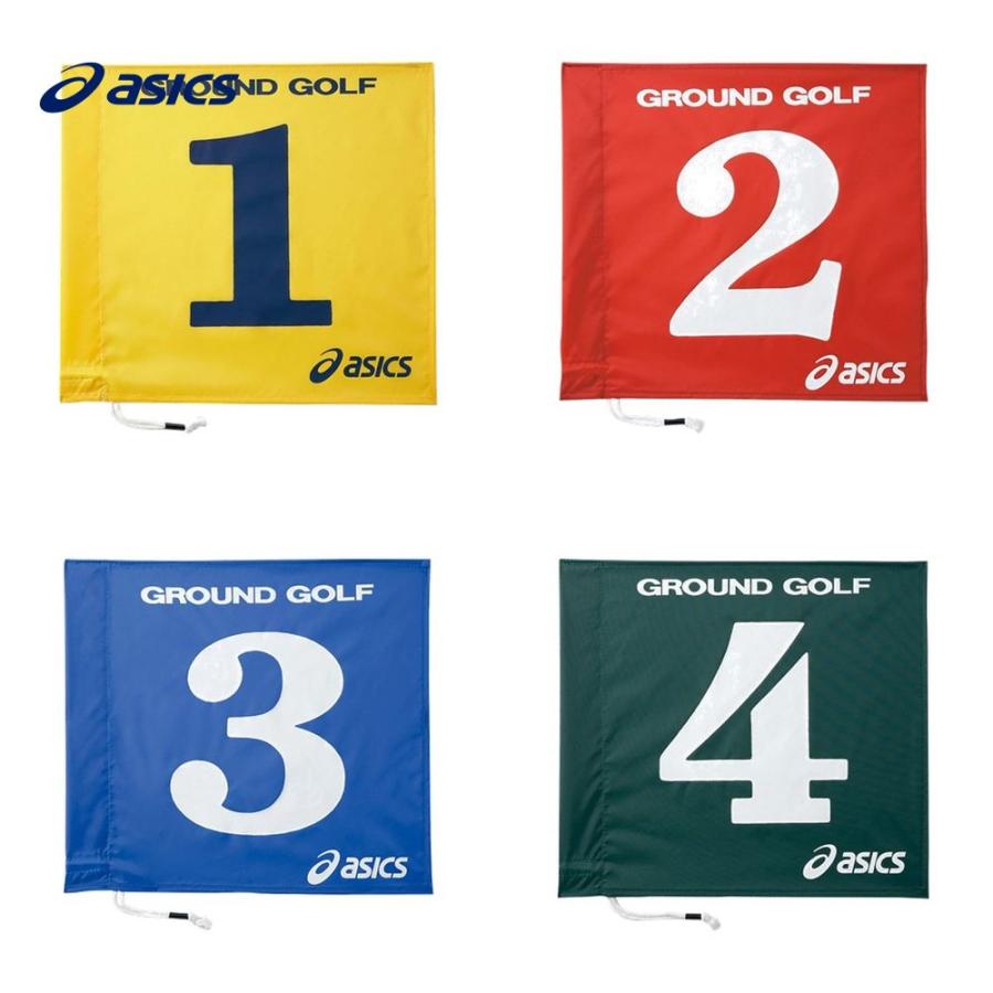 156円 【86%OFF!】 アシックス asics グラウンドゴルフ設備用品 旗 1色タイプ GGG065