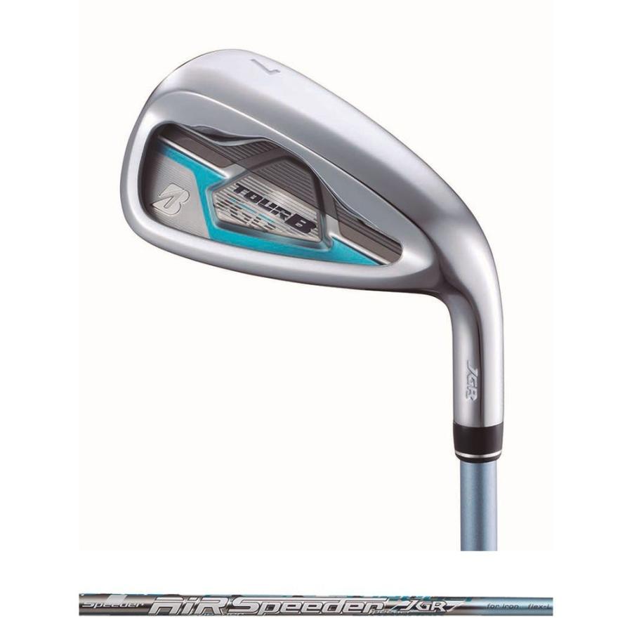 ブリヂストン BRIDGESTONE ゴルフクラブ レディース TOUR B JGR LADY IRON BLUE [AiR Speeder JGR for Iron] カーボン 5本セット  GLJB5I｜kpi