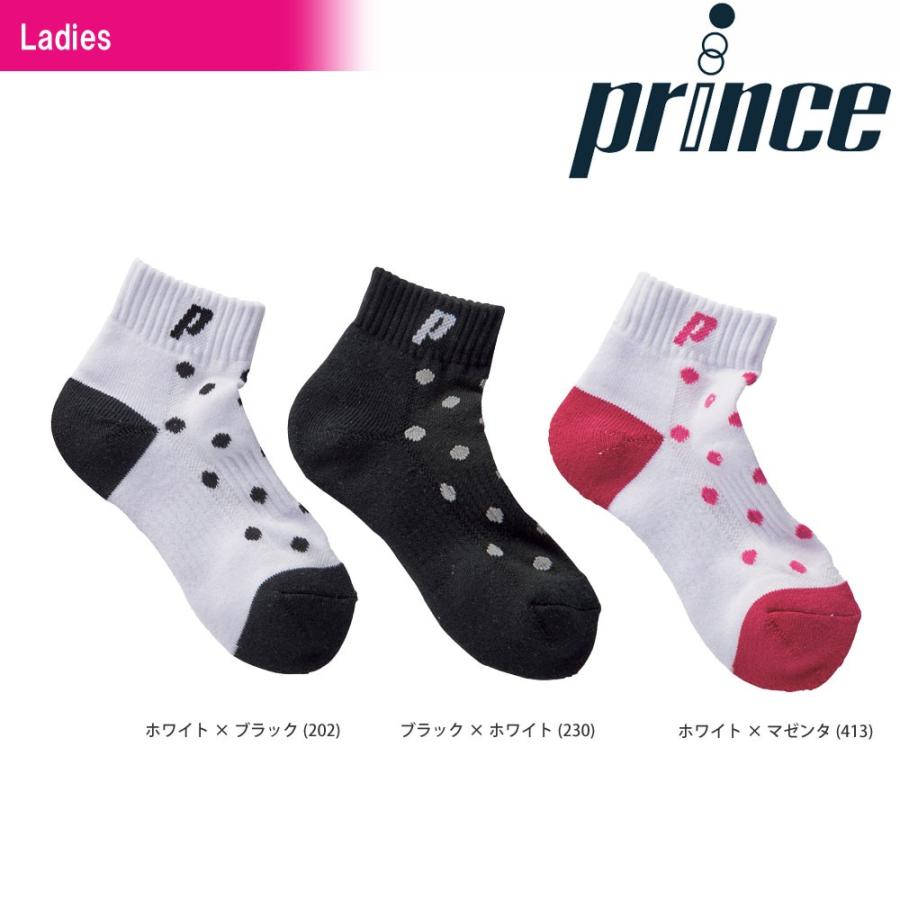 プリンス 【超特価】 Prince テニスウェア 国際ブランド レディース 2019SS550円 PS364 ショートソックス