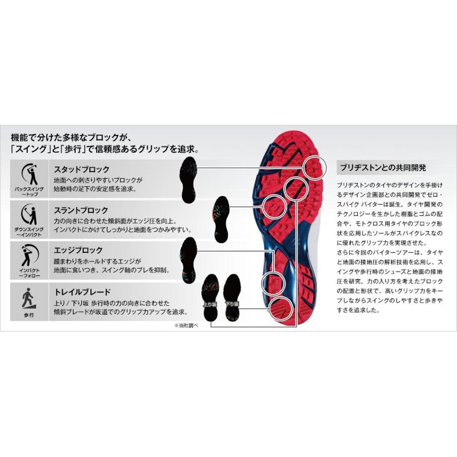 BRIDGESTONE ブリヂストン TOUR B ゴルフシューズ ゼロ・スパイク