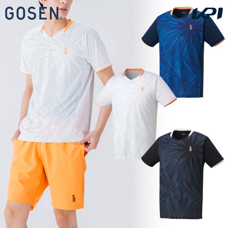 ゴーセン GOSEN テニスウェア ユニセックス   ゲームシャツ T2552 2025FW の商品画像