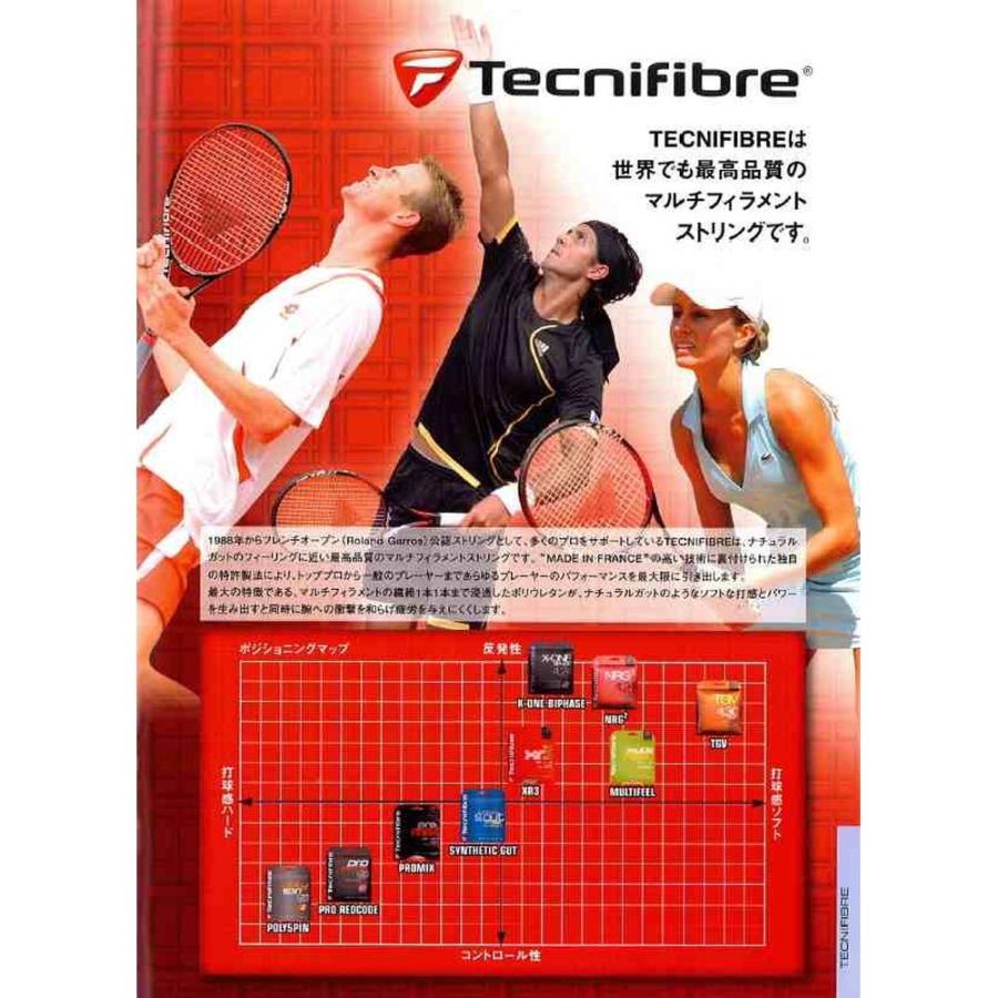 Tecnifibre テクニファイバー 「POLYESTERRange プロ レッドコード」ストリング ガット  『即日出荷』｜kpi｜02