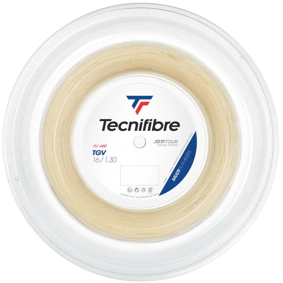 テクニファイバー Tecnifibre テニスガット ストリング TGV TFR206 ティージーブイ 《週末限定タイムセール》 1.30mm TFSR200 定価 200mロール