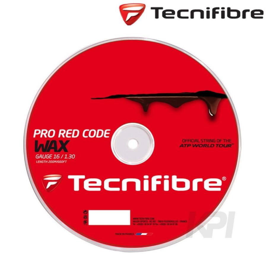 『即日出荷』 Tecnifibre テクニファイバー 「PRO RED CODE WAX 1.30 プロレッドコードワックス 200mロール TFR522」硬式テニスストリング ガット｜kpi