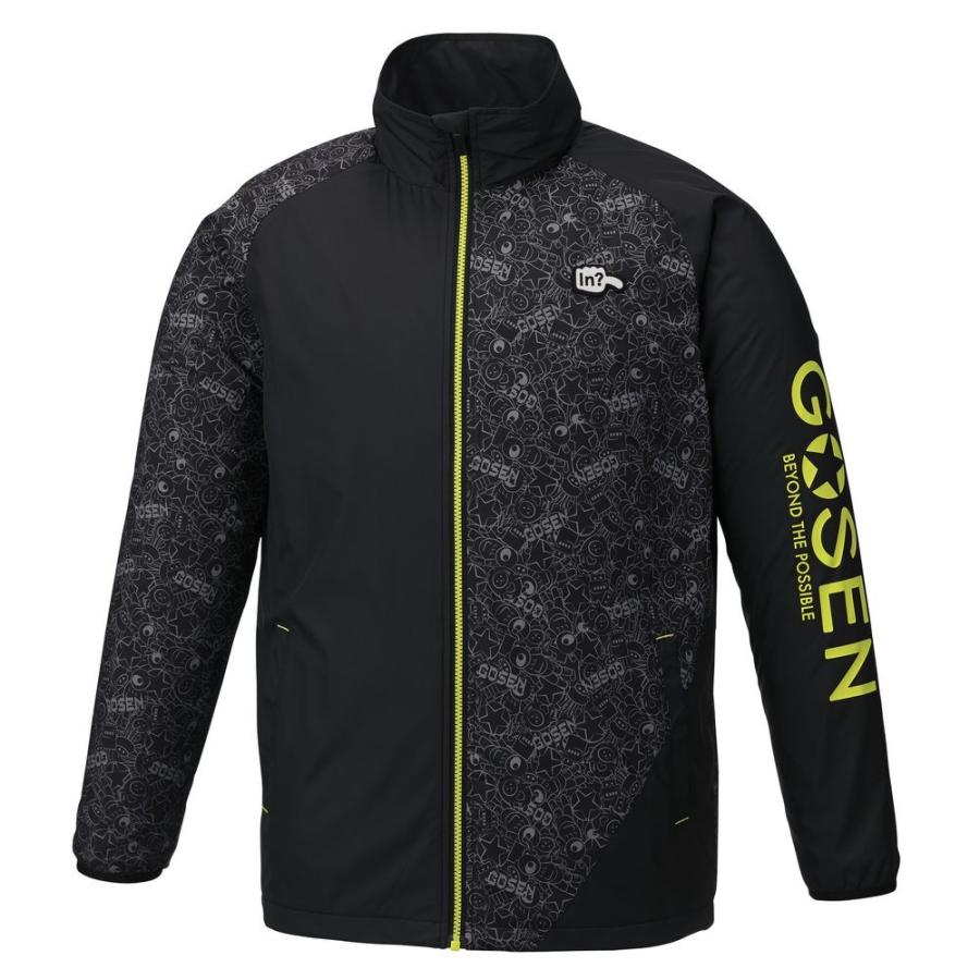 GOSEN（ゴーセン）セットアップウォーマー黒新品 GOSEN（ゴーセン） テニスウェア ユニセックス ウィンドウォーマー