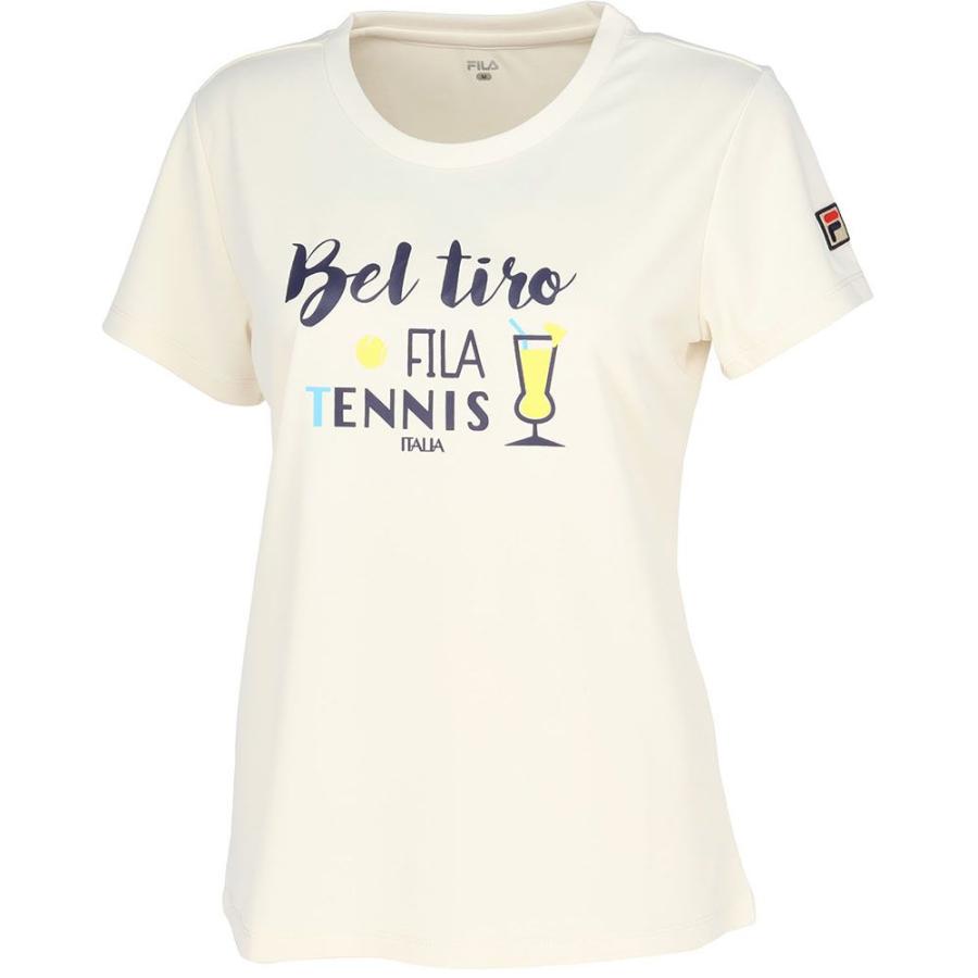 フィラ FILA テニスウェア レディース RAKUTEN 楽天オープン 限定Tシャツ VL2575 2022FW 『即日出荷』｜kpi｜06