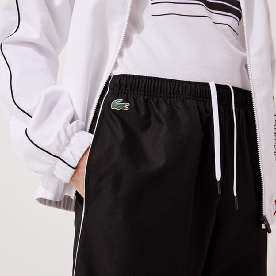 ラコステ LACOSTE テニスウェア メンズ ダイヤリップストップセットアップトラックスーツ WH0879L-GHU 2022SS 『即日出荷』