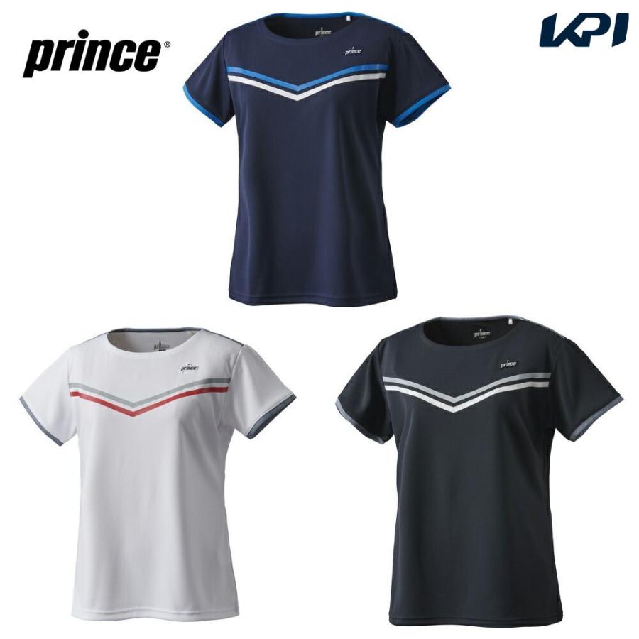 プリンス Prince テニスウェア レディース ゲームシャツ WL9071 2019FW 『即日出荷』｜kpi