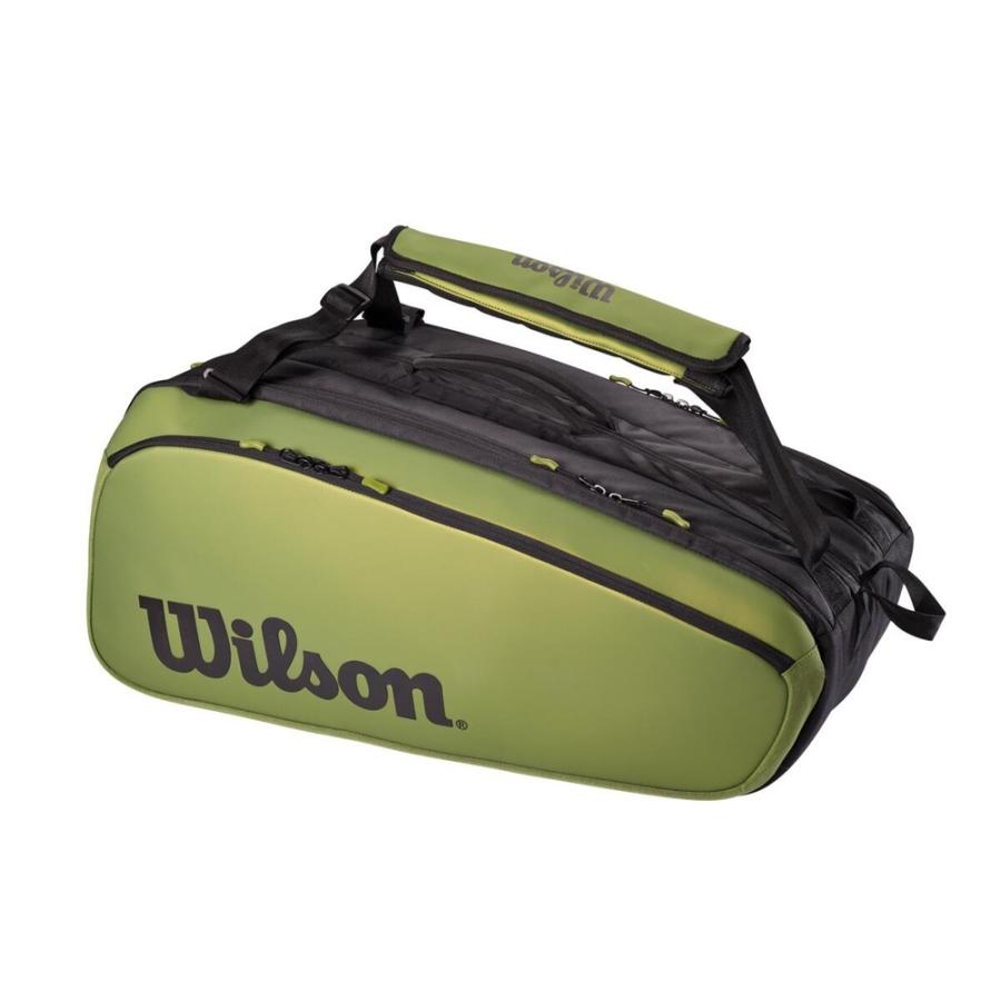 新品同様 Wilson ウィルソン ラケットバッグ BLADE V8 SUPER TOUR 15PK Wilson（ウイルソン） テニスバッグ・ケース SUPER TOUR 15PK BLADE V8