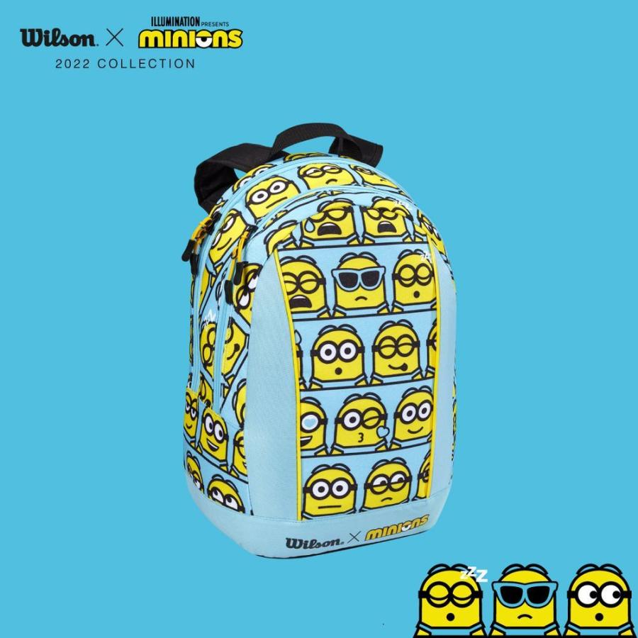 ウイルソン Wilson テニスバッグ・ケース ジュニア ミニオンズ バックパック MINIONS JR BACKPACK WR8020101001 『即日出荷』｜kpi