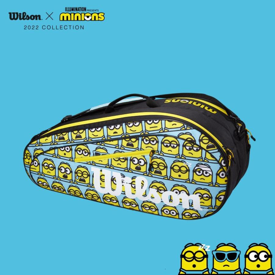 Wilson（ウイルソン） テニスバッグ・ケース MINIONS 2.0 TEAM 6PK