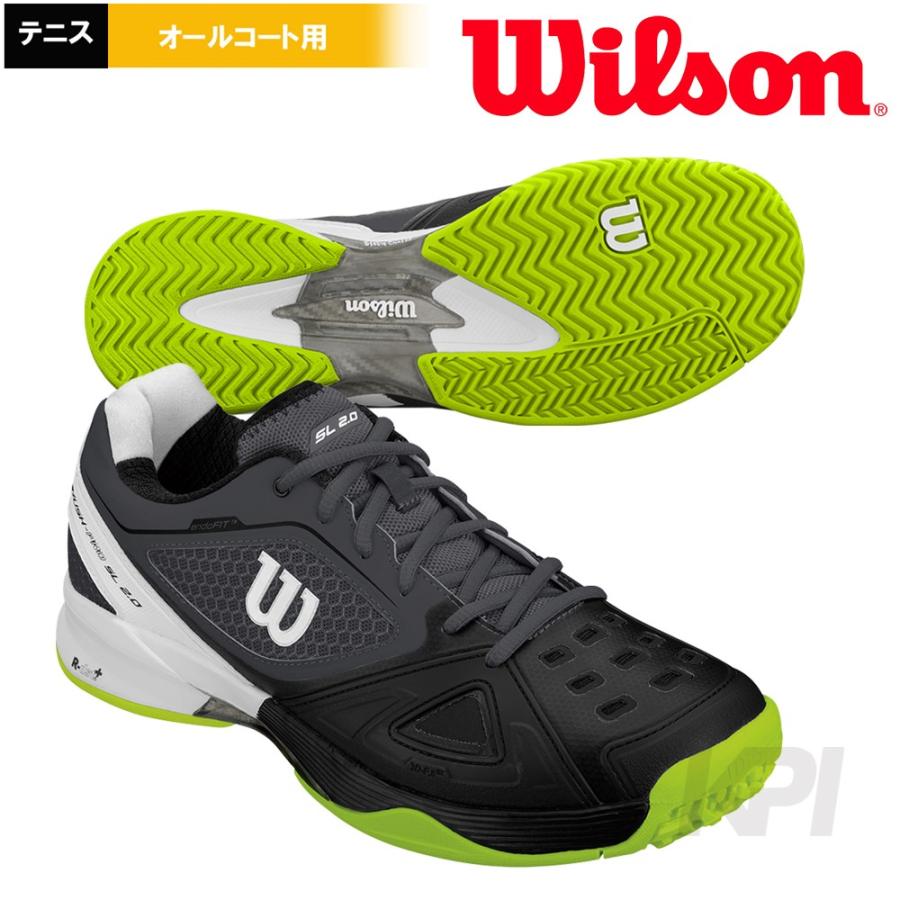 Wilson ウイルソン 「RUSH PRO SL 2.0 UNISEX ラッシュプロ SL 2.0 AC WRS323610」オールコート用テニスシューズ 『即日出荷』｜kpi