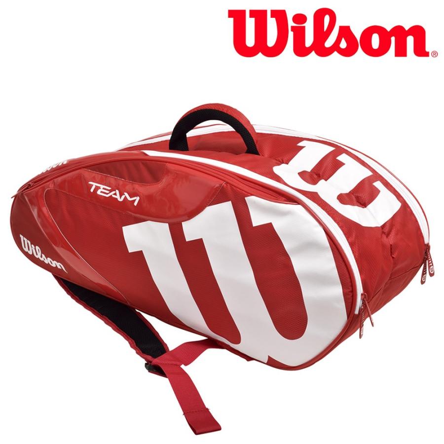 ウイルソン Wilson テニスバッグ・ケース  TEAM J 6 PACK　チームJ6パック　ラケットバッグ WRZ641806『即日出荷』｜kpi