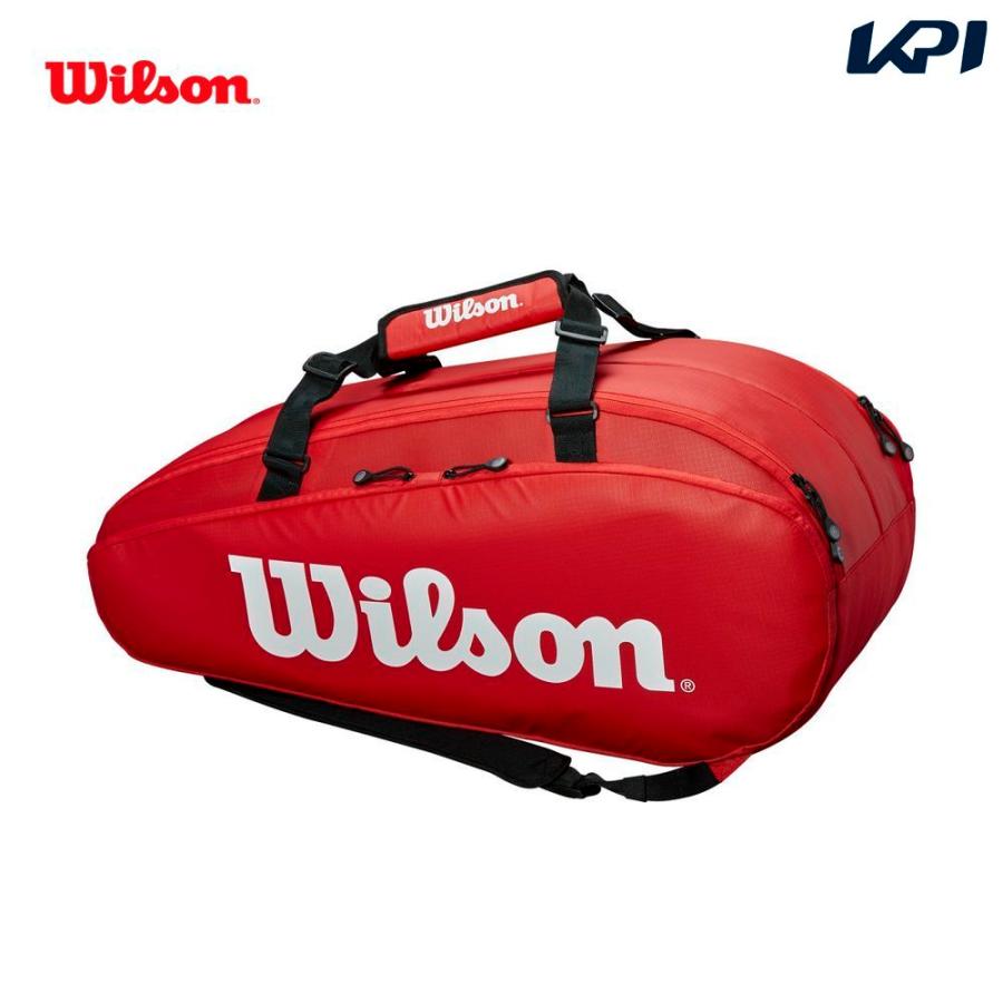 「365日出荷」ウイルソン Wilson テニスバッグ・ケース  TOUR 2 COMP RED LARGE WRZ848909 『即日出荷』｜kpi