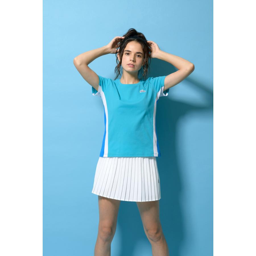 Prince テニスウェアセット 青/白 Prince（プリンス） テニスウェア レディース スカート WS2301 2022SS
