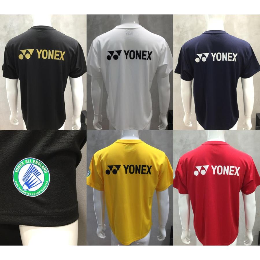 バドミントン ウェア メンズ  ヨネックス YONEX  ドライTシャツ YOB17001（全英オープンTシャツ）2017SS 2017新製品 [ポスト投函便対応]｜kpi｜02