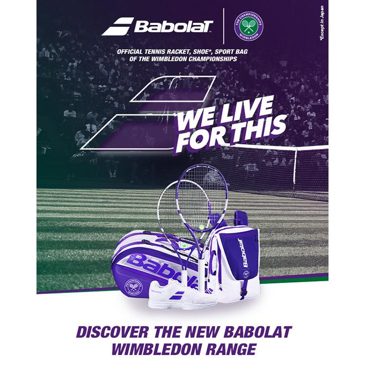 バボラ Babolat テニス硬式テニスラケット PURE DRIVE LITE WIMBLEDON ピュアドライブライト ウィンブルドン