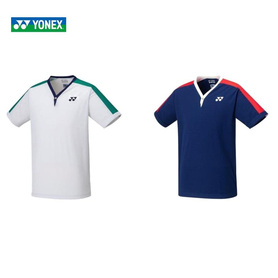 全品10 Offクーポン 6 6 ヨネックス Yonex テニスウェア メンズ ７５ｔｈメンズゲームシャツ a 21ss a Kpisports 通販 Yahoo ショッピング