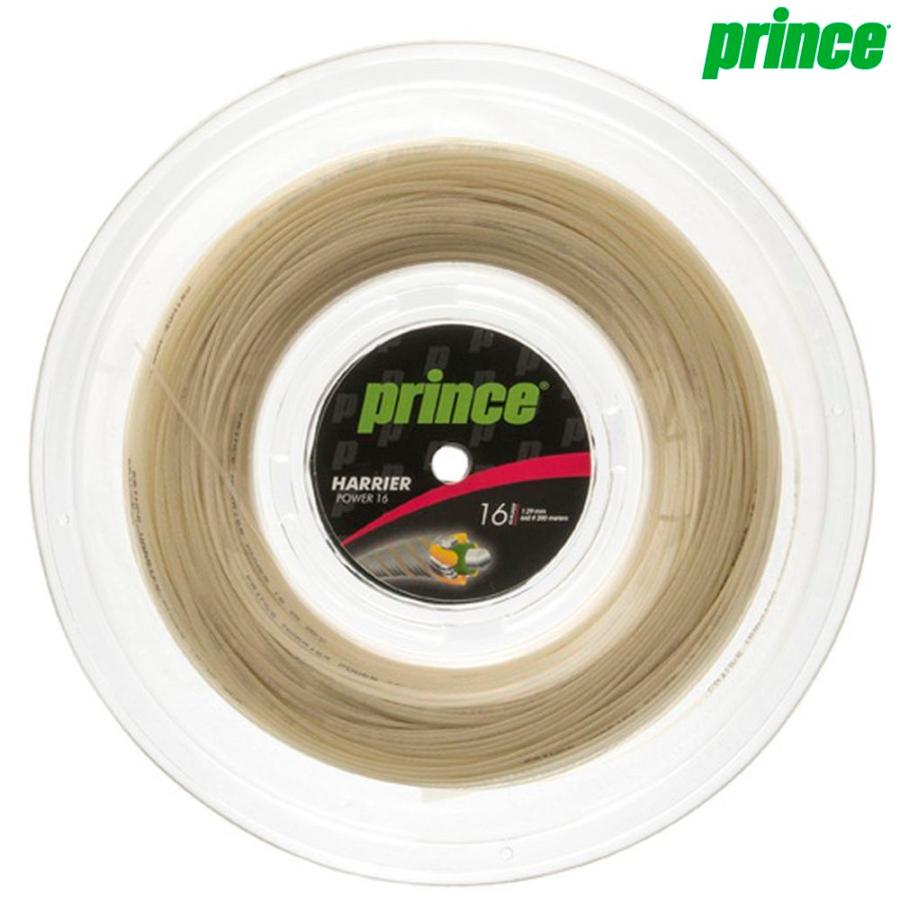 プリンス Prince テニスガット・ストリング  HARRIER POWER 16 (ハリアーパワー16) 200mロール 7JJ020 硬式テニス　ストリング Prince（プリンス） テニスガット・ストリング HARRIER POWER 16