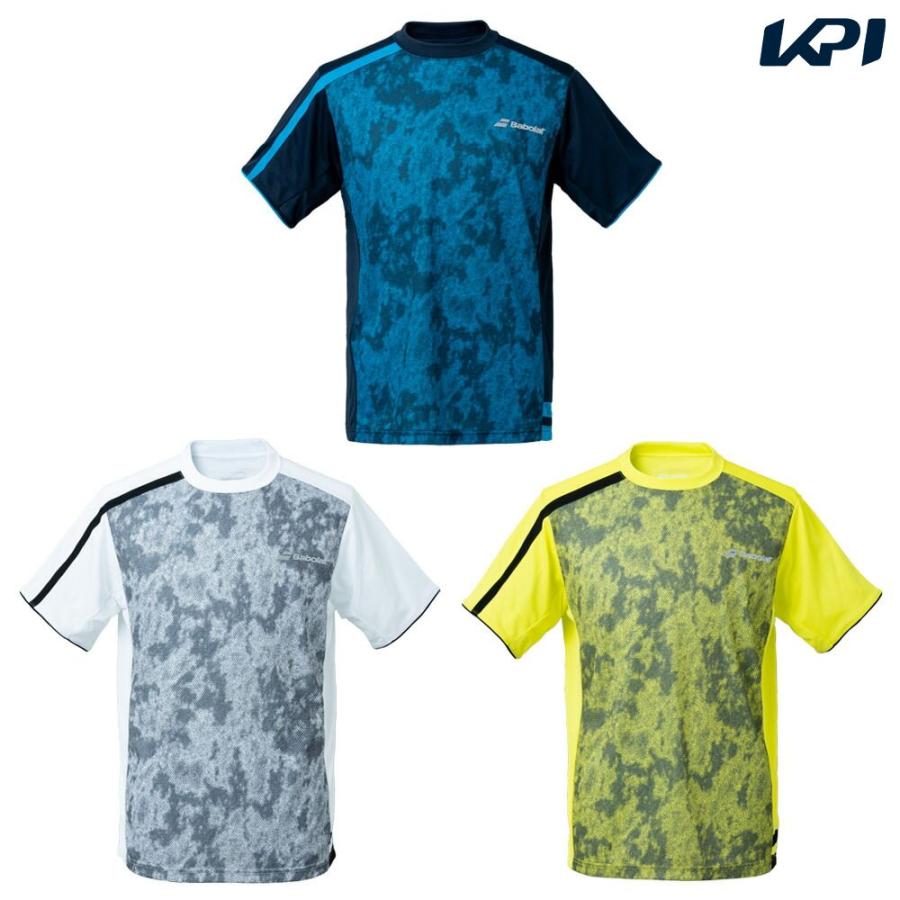 人気満点 バボラ Babolat テニスウェア メンズ Pure Short Sleeve Shirt ショートスリーブシャツ Bug1303 21ss 人気ブランドを Www Aproniaperu Com