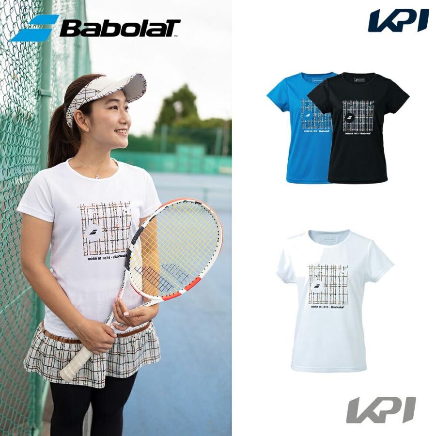 バボラ Babolat テニスウェア レディース PURE SHORT SLEEVE SHIRT ショートスリーブシャツ BWP1577 2021FW BWP1577KPIsports