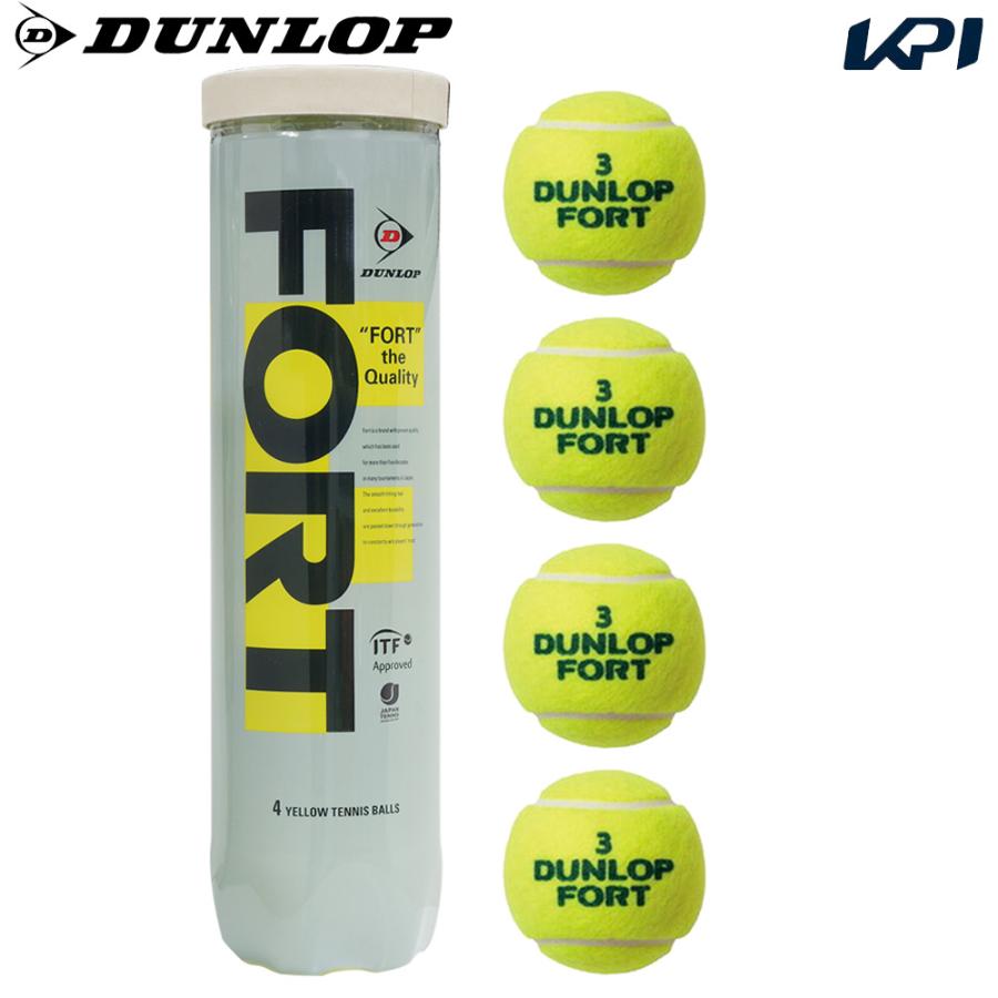 DUNLOP ダンロップ 「FORT フォート [4個入] 1缶/4球 」テニスボール DFCPDYL4TIKPIsports 通販