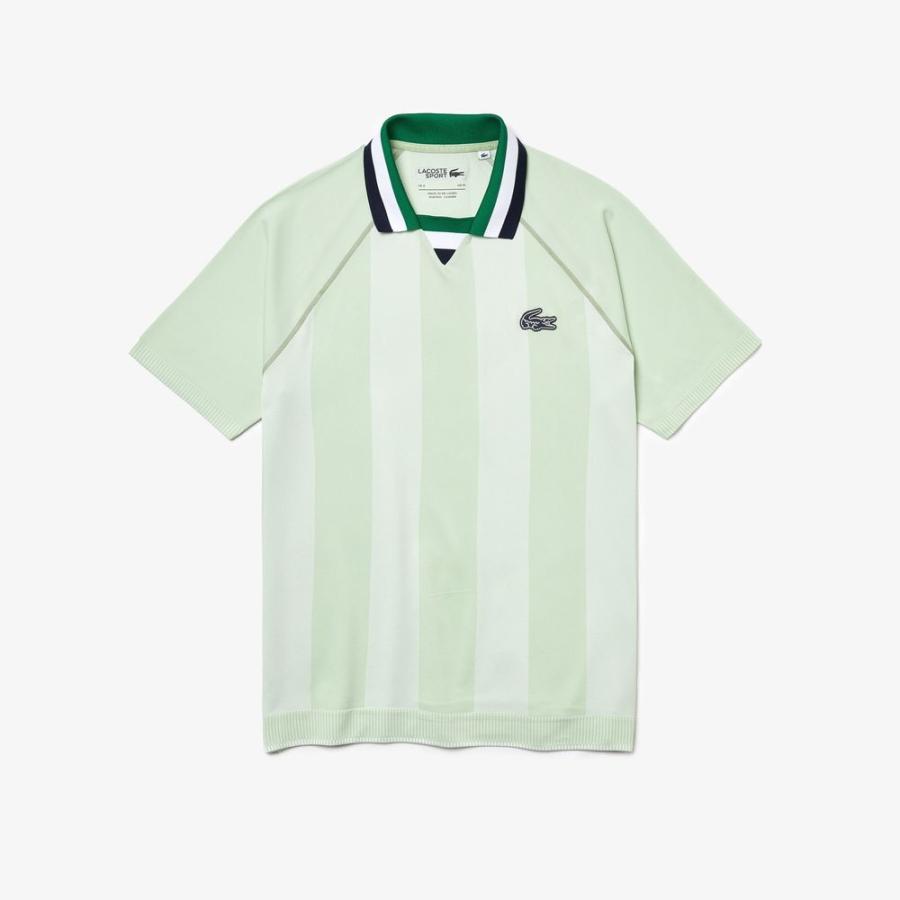 LACOSTE（ラコステ） テニスウェア メンズ ビッグストライプラグラン