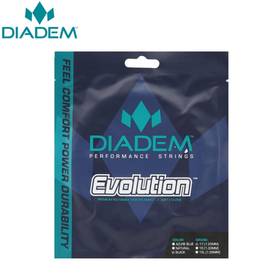 ダイアデム DIADEM テニスガット・ストリング  Evolution エボリューション 16 単張 DIA-TFA009｜kpisports