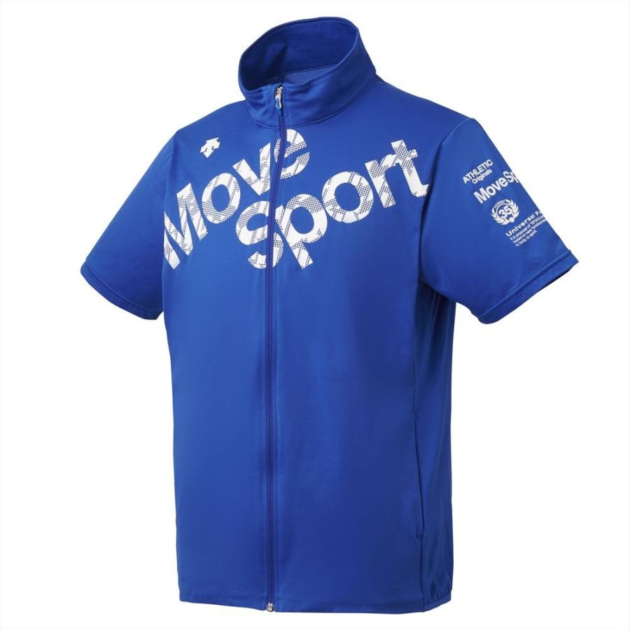 低廉 メンズ M 定価4180円 デサント 半袖 Tシャツ ウェア 丸首 ハーフスリーブ 青 ブルー ムーブスポーツ Move Sport ムーヴスポーツ Descente Paroissesaintmaximin Fr