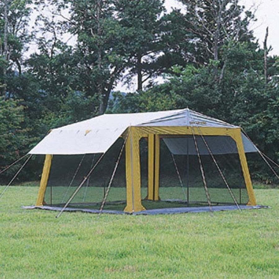 新品　未使用　キャプテンスタッグ レジーナメッシュタープセット(キャノピー付き) キャプテンスタッグ アウトドア設備用品 レジーナ メッシュタープ