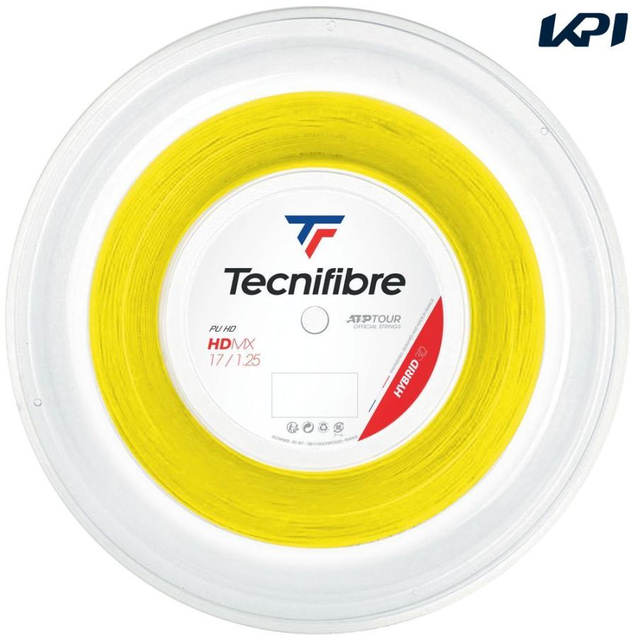 テクニファイバー Tecnifibre テニスガット・ストリング HDMX 1.25mm 200mロール YELLOW TFR305 TFSR300 『即日出荷』