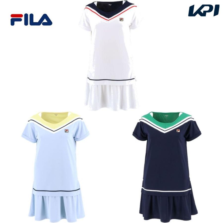 現金特価 フィラ Fila テニスウェア レディース ワンピース Vl2445 22ss