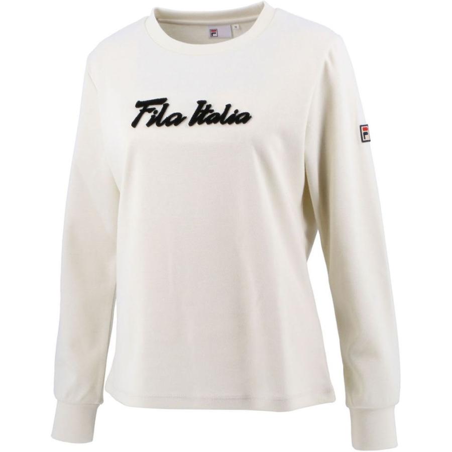 フィラ FILA テニスウェア レディース クルーネックスウェット VL2543 2022FW|kpisports|02