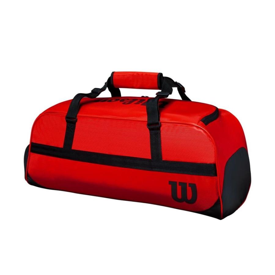 ウイルソン Wilson テニスバッグ・ケース TOUR DUFFEL LARGE ダッフルバッグ レッド WR8002702001『即日出荷