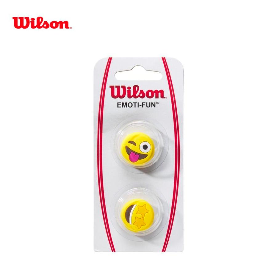 ウイルソン Wilson テニス振動止め Emoji Dampener 絵文字 ダンプナー2個入り Wr Wr Kpisports 通販 Yahoo ショッピング