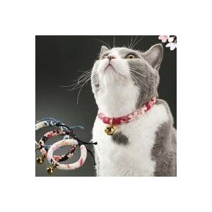 期間限定大幅値下げ1100円 680円 人気 猫 首輪 猫の首輪 可愛い和柄 くびわ 供え かわいい和柄 ネコ用 オシャレ ちりめん風の生地が可愛い首輪