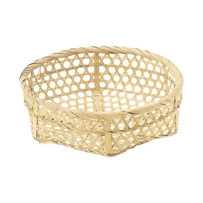 籠　味わいある飾り籠　物入れ かご カゴ 籠 バスケット 店舗什器 小物入れ 小物収納ケース 収納