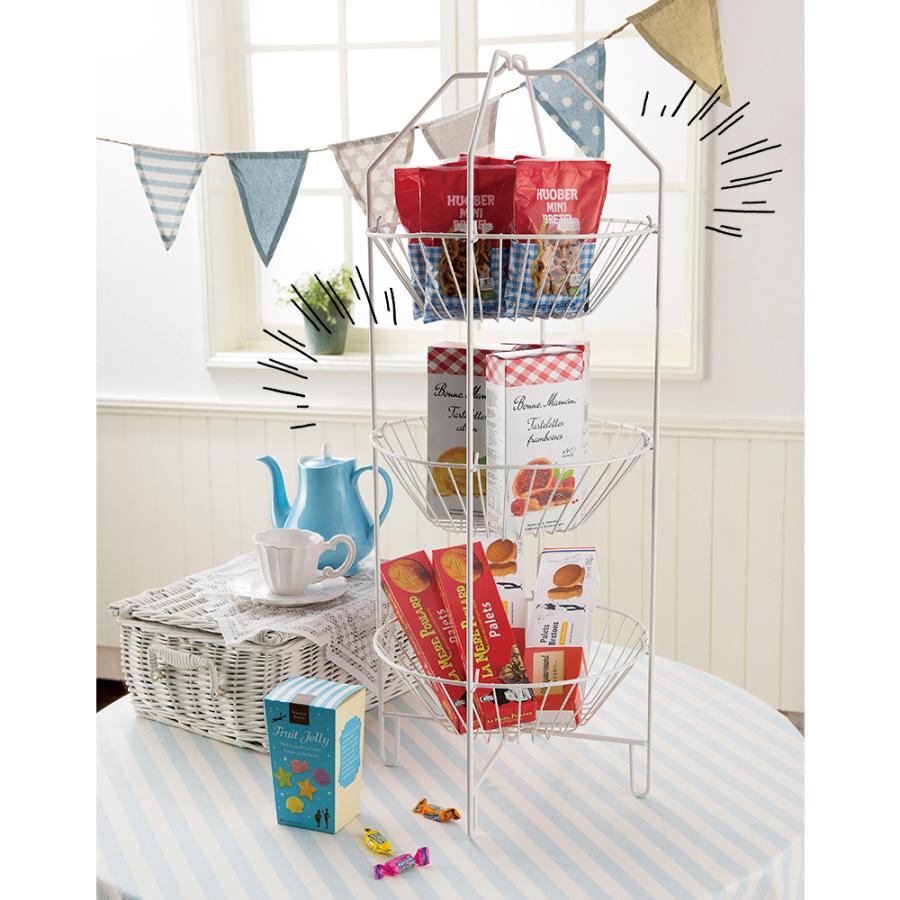 ワイヤースタンド かご台 ディスプレイ台 飾り台 ワイヤー