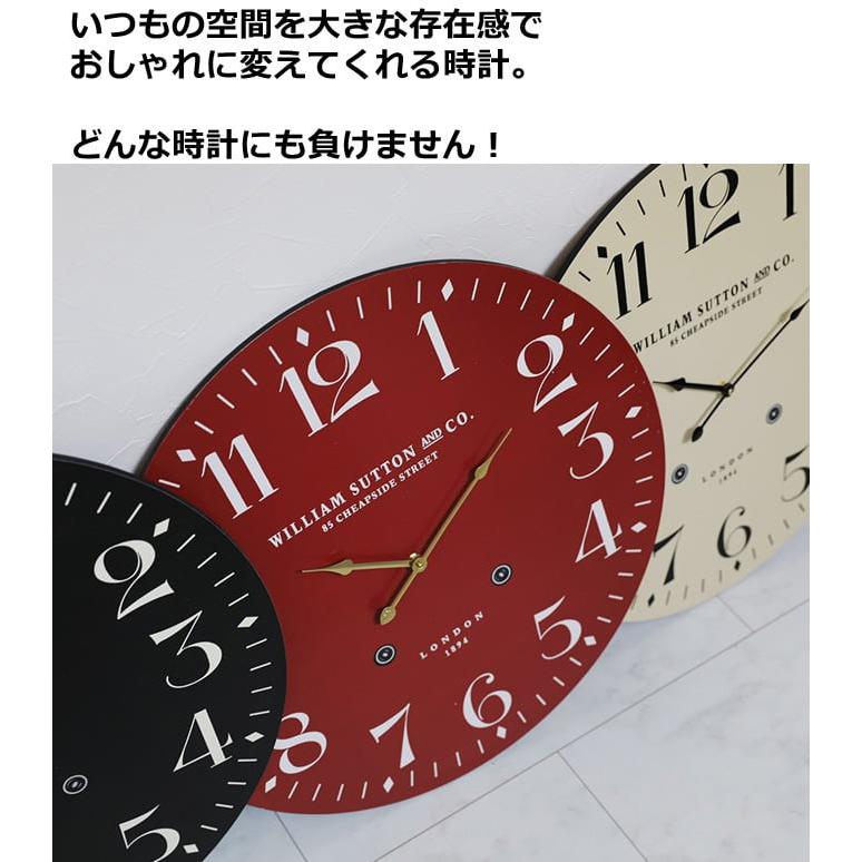 巨大 掛け時計 イギリス風 壁掛け時計 60cm 見やすい アンティーク風 おしゃれ 大きい文字 大型時計 Fjbe3098 デザイン雑貨 家具 ワカバマート 通販 Yahoo ショッピング